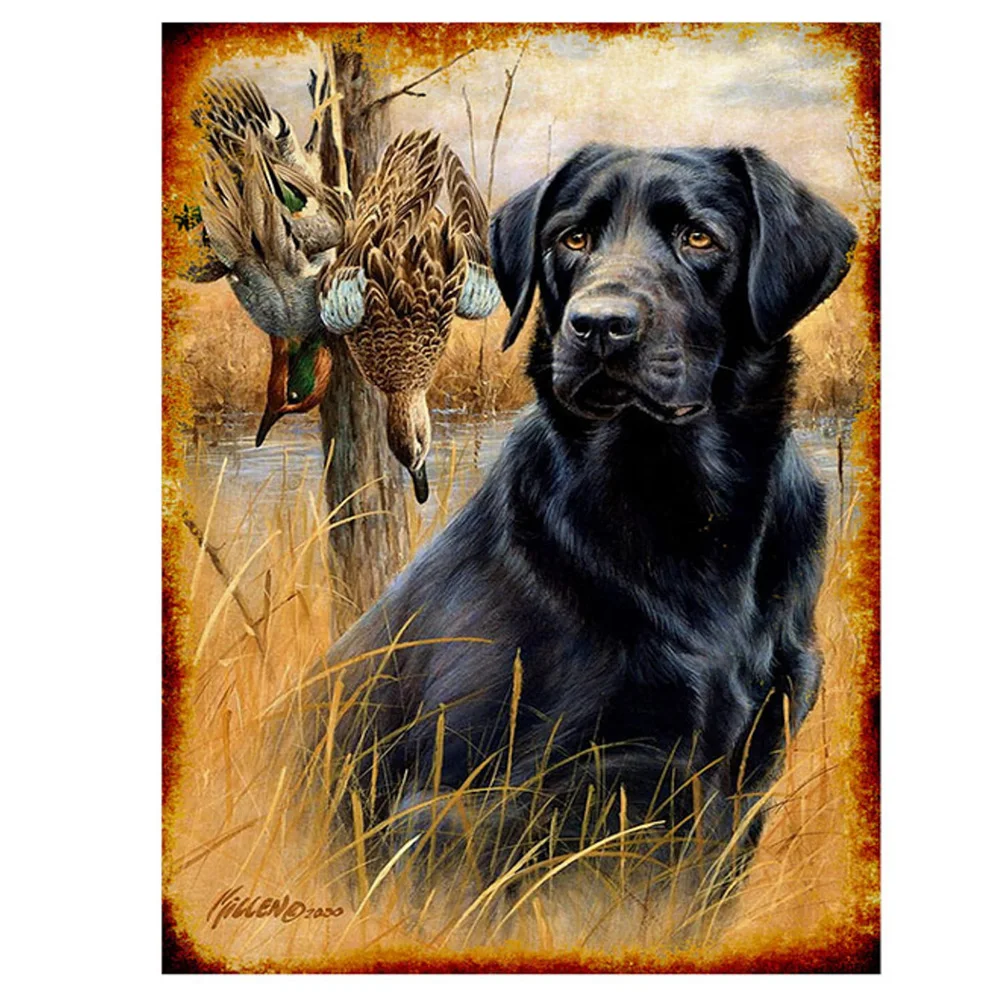 Алмазная вышивка Chesapeake Bay Retriever 5d сделай сам алмазная живопись крестиком мозаика