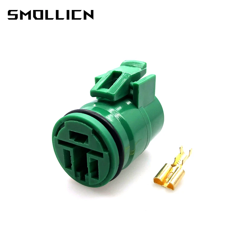 

5/20/50Set 3 Pin Way Round Alternator Connector Waterproof Wiring Harness Female Socket Plug for Mitsubishi 90980-10341