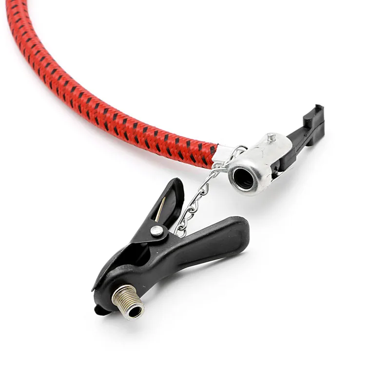 

Bicycle Bike Tyre Tire Hand Air Pump Inflator Replacement Hose Tube Rubber Tool