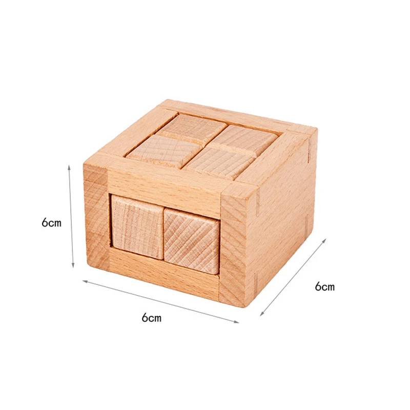 

children Novelty Toys Funny Lock Toys Wooden Toy Unlock Puzzle Key Intellectual Educational Stress Release Kids Jigsaw New1