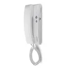 Трубка домофона Laskomex LC-8D для цифровых подъездных домофонов. Регулировка громкости звонка, отключение звука. Цвет: белый.