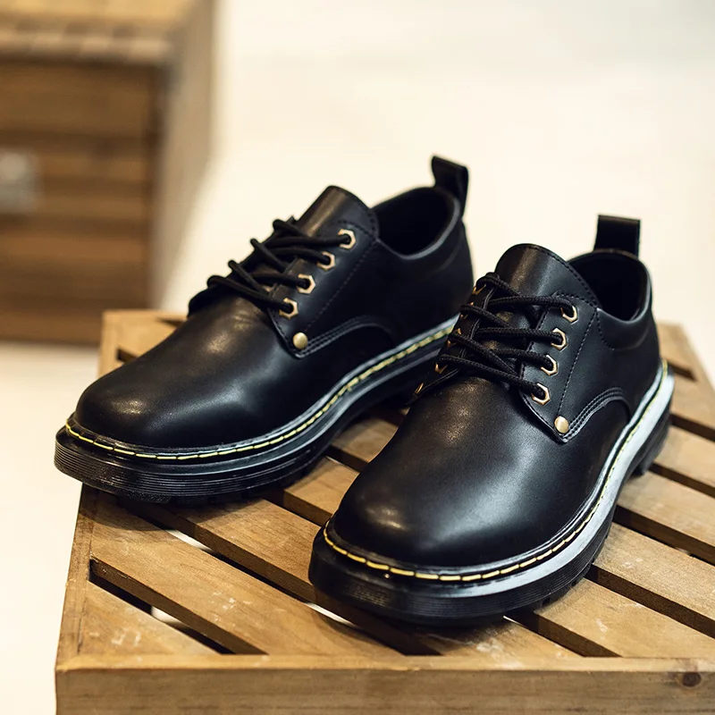 

Men's shoes 2020 new autumn/winter versatile leather shoes Business formal suit casual suit men's leather shoes