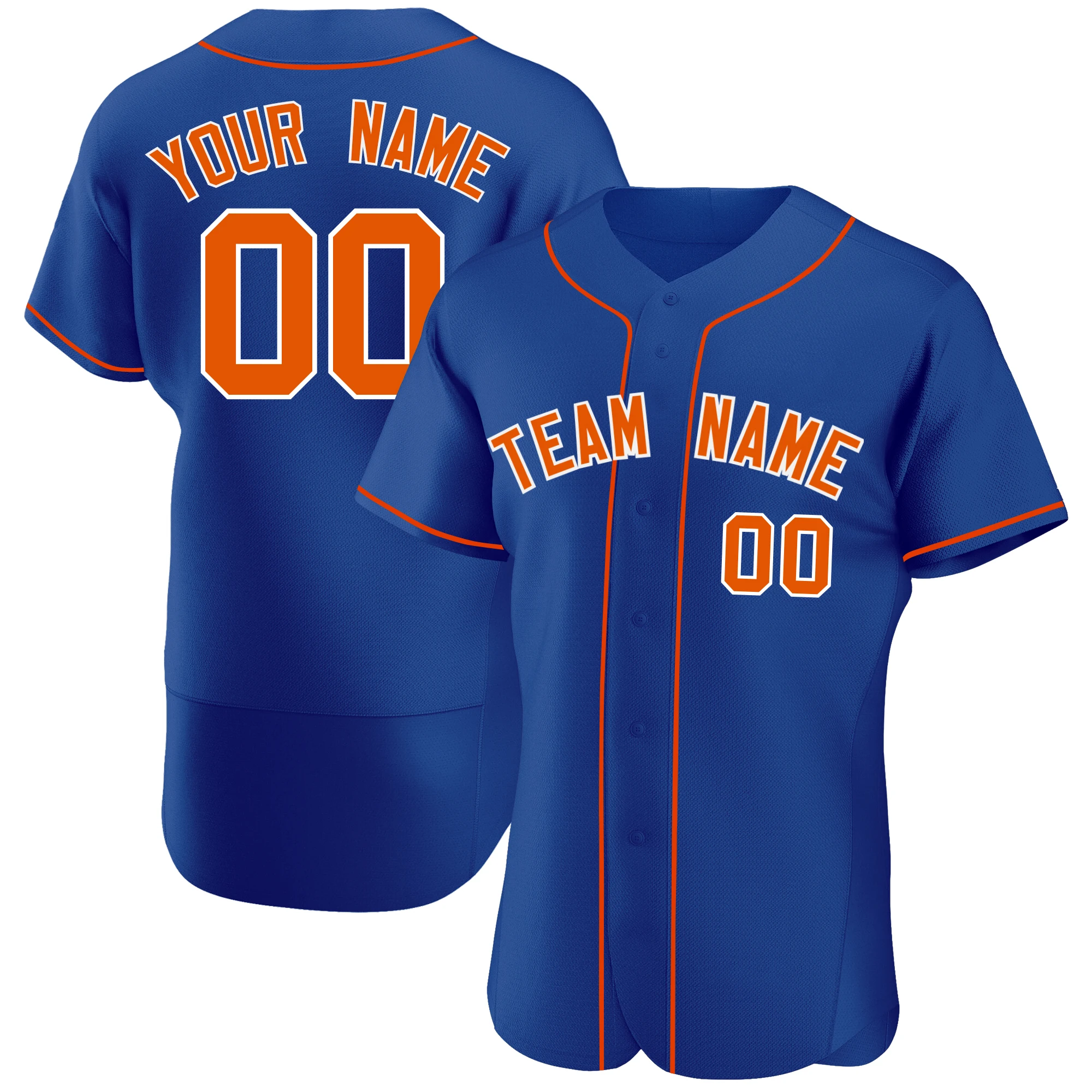 High Quality Customized Baseball Jersey Printing Your Name Number Casual Player's Breathable Cool Sportswear for Men/Girl/Child