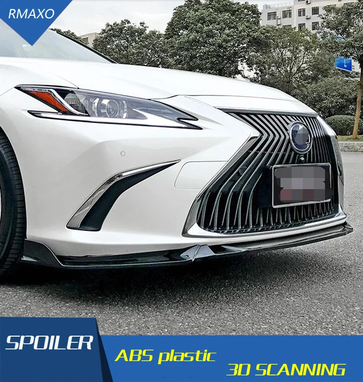 Спойлер для Lexus ES260 ES 2018-2019 ES300 ES350 ABS задний спойлер переднего бампера защитные