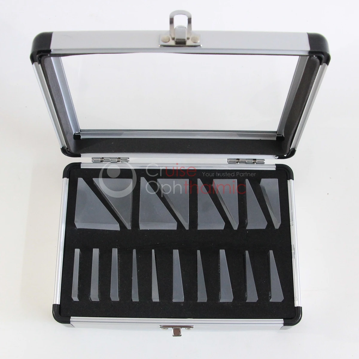 

Оптометрическая призма, ослабляющие блокирующие наборы 18 делов | Алюминиевый чехол для переноски | Материал очков