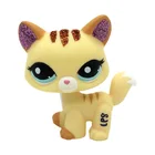 Коллекция игрушек Real Pet Shop Lps, стоячая белая кошка с короткой шерстью, Табби, черная такса, собака, колли, датский дог