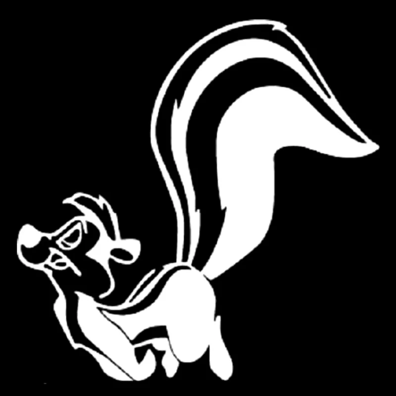 Модная Автомобильная наклейка Volkrays аксессуары Skunk Pepe светоотражающая