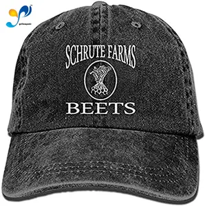 Men's & Women's Schrute Farms Beets Funny Baseball Cap Washed Vintage Trucker Dad Hat