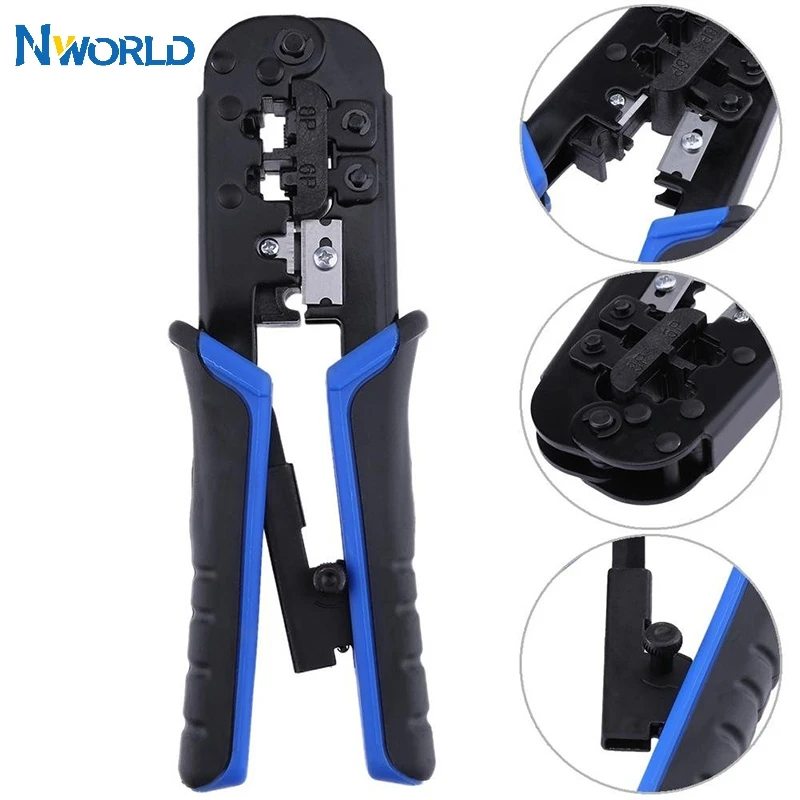 Горячая продажа Обжимные Щипцы для связи инструмент сетевой кабель трещотка Для