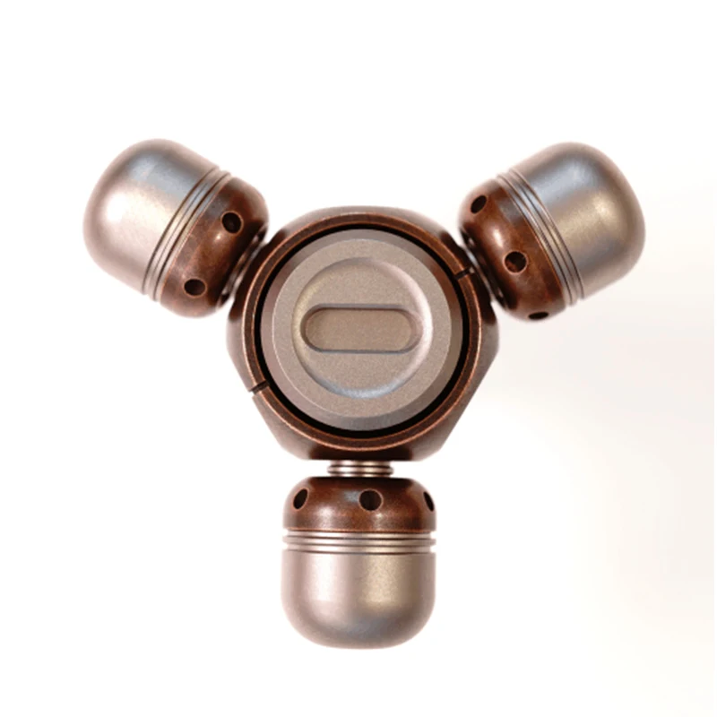 Пальцевый гироскоп из титанового сплава и меди портативный для взрослых