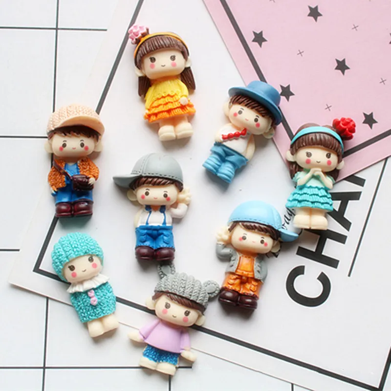 10 шт./лот Кабошон из каучука с плоской задней поверхностью для мальчиков и