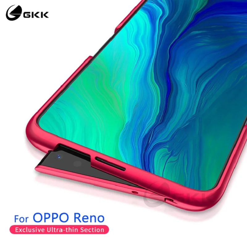 

GKK 2 in 1 Case for OPPO Reno Case Lifting Camera Protection Shockproof Ultra-thin Matte Cover for OPPO Reno 2 10X Zoom Case