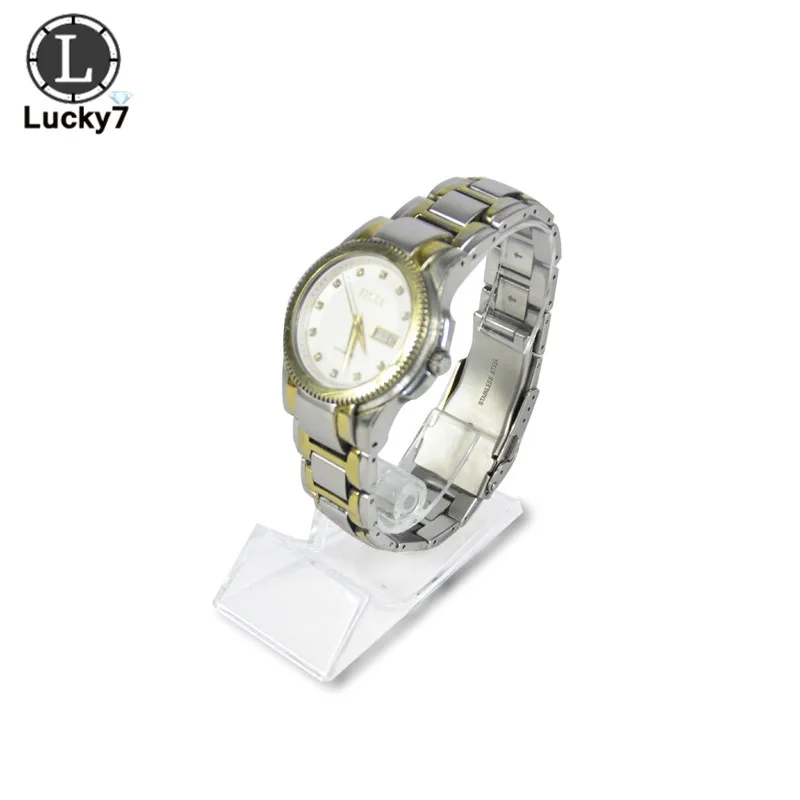 Акриловая витрина для часов 10 шт./лот прозрачная вращающаяся подставка браслетов
