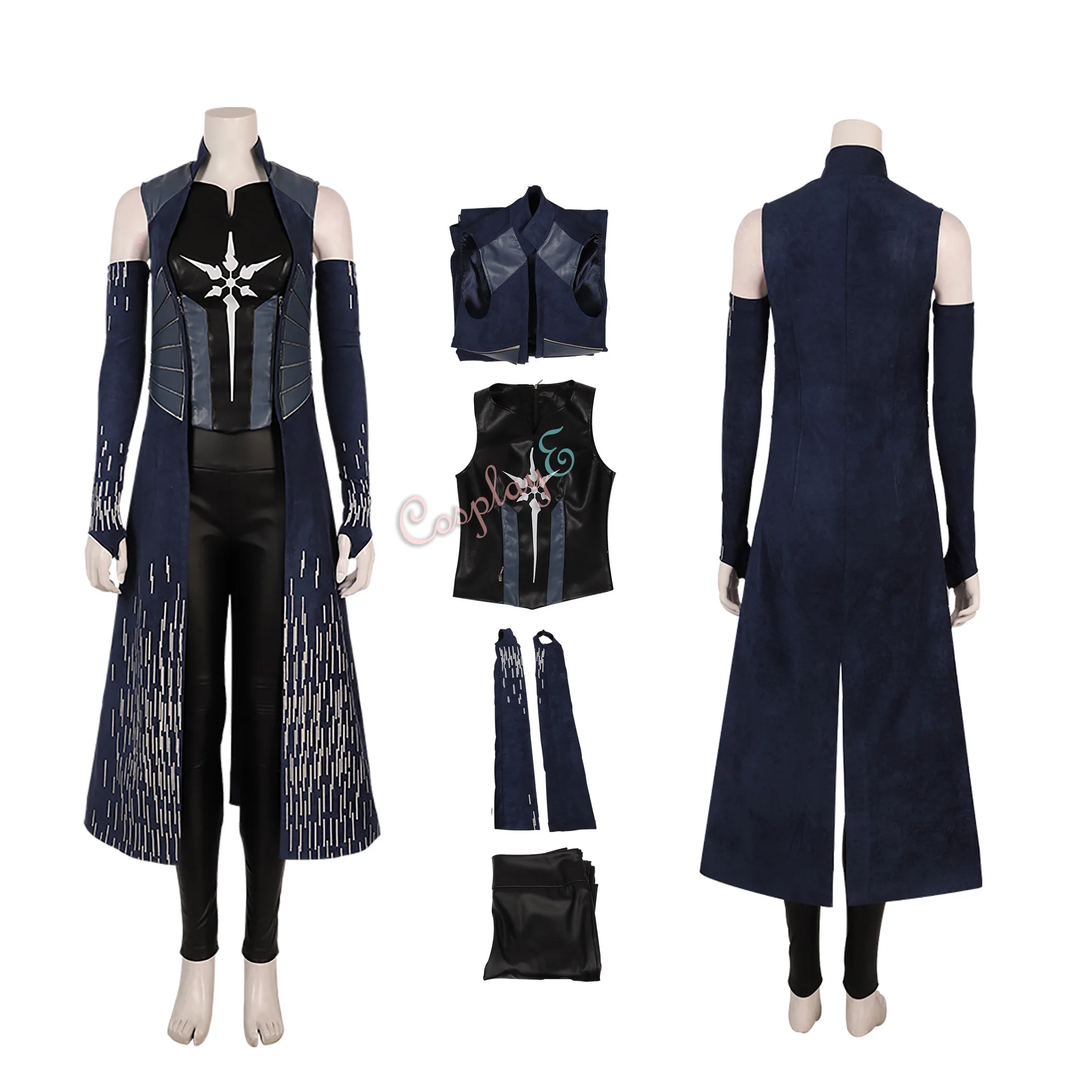 Костюм Killer Frost Сезон 6 для косплея Caitlin Snow|Костюмы из фильмов и ТВ| |