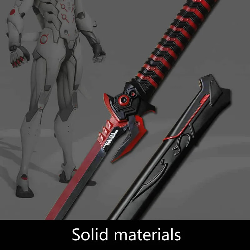 Меч Гэндзи злые призраки Cos Реквизит для игры 1 в большое оружие игрушечный меч ПУ