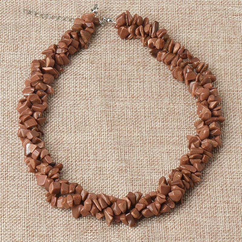 Golden sand stone Irregular Brown beads size for handmade diy necklace bracelets jewelry making both men and women gifts | Украшения и