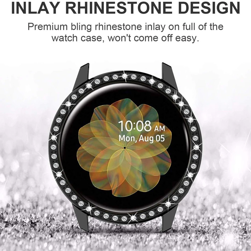 Для Samsung Galaxy Watch Active 2 40 мм 44 Жесткий Чехол для часов из поликарбоната модный