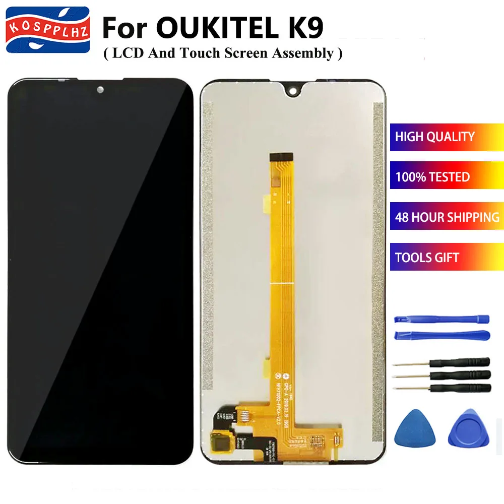 KOSPPLHZ 7 12 &quotоригинал для Oukitel K9 ЖК дисплей Дисплей + сенсорный датчик экрана в сборе