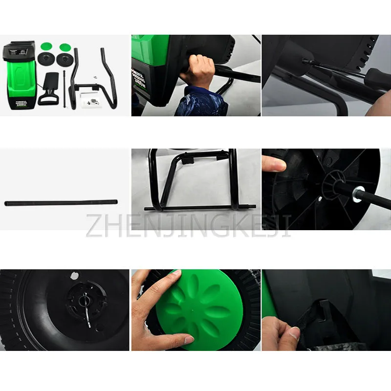 

Electric Garden Shredder 110V220V High Power Vertical Wood Branch Branches Leaves Bushes Waste Grinding Machine Equipment 2400W