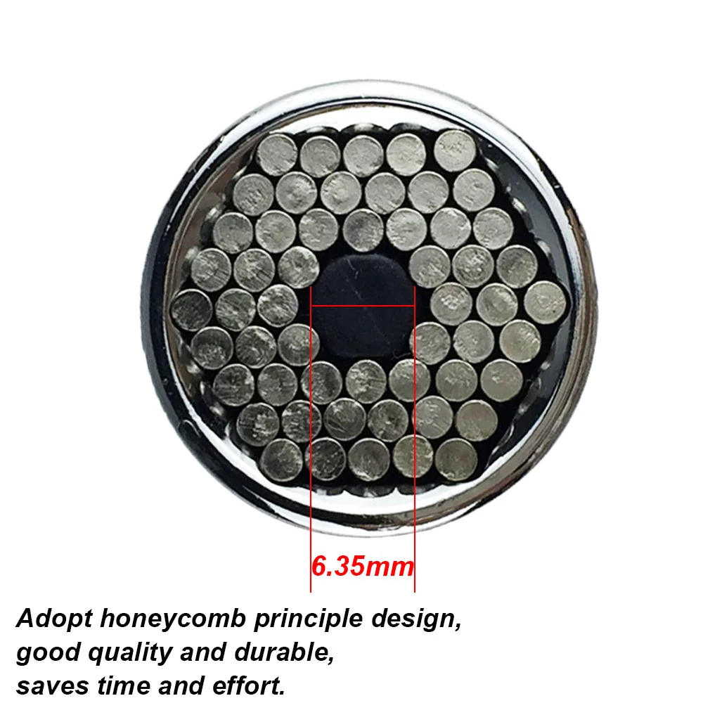 Набор универсальных головок для динамометрических ключей 7-19 мм мощная дрель