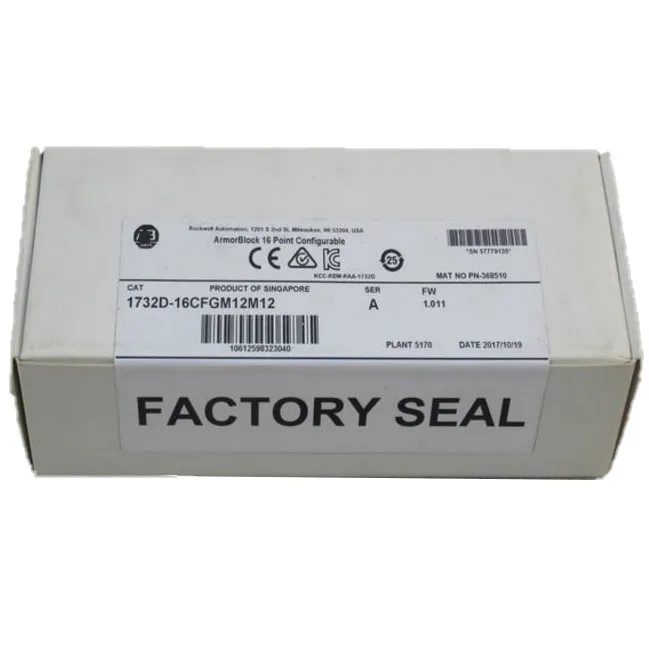 

Оригинальный заводской агент, новый оригинальный 1732D-16CFGM12M12 A 1732D16CFGM12M12