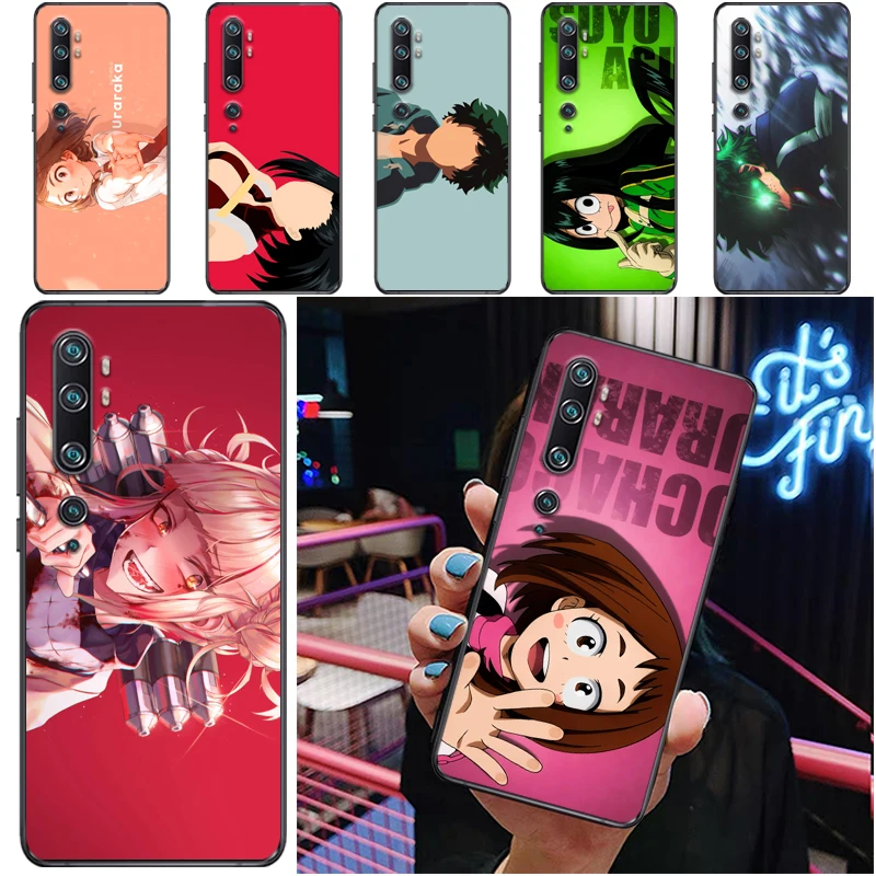 

My Hero Academia Tomura Boku Dabi Shigaraki Todoroki Shouto Bakugou Katsuki Phone Case For Xiaomi CC9 Pro CC9e Back Cover Funda