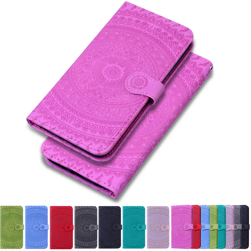 

Mandala Wallet Case For Huawei Y6 Y7 Y5 2019 2018 Honor 10 9 Lite 8A 8X Enjoy7S 9S 8 magnetic Flip Stand Case Cover Coque