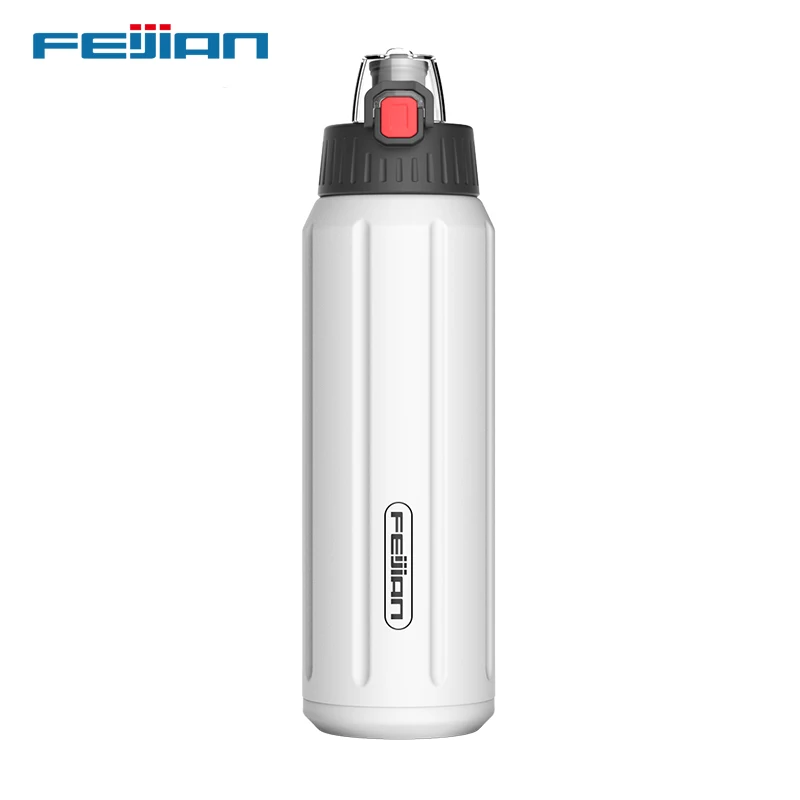 Вакуумные фляжки FEIJIAN бутылка для воды с двойной стенкой из нержавеющей стали
