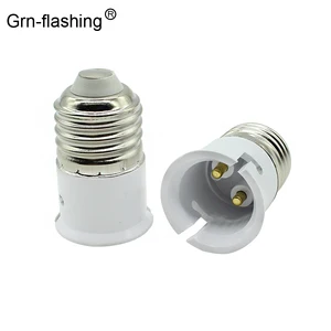 Цоколь B22 на E27 для светодиодной лампы, огнестойкий держатель для лампы, переходник для замены гнезда