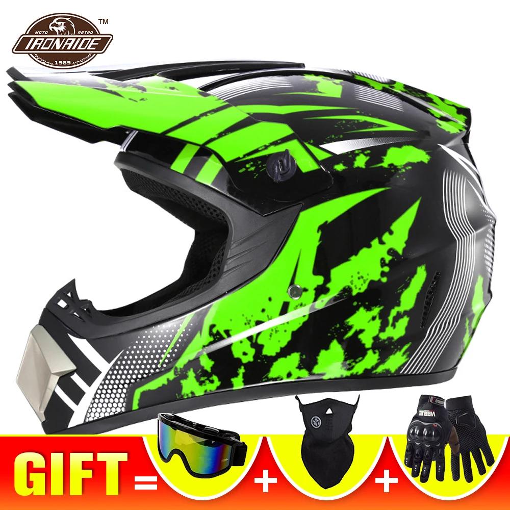 

Мотоциклетный шлем, защитный шлем для езды по бездорожью, для езды на мотоцикле, для мужчин и женщин