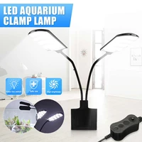 aquarium led lighting 220v waterproof clip on lamp 10w led aquarium light plants grow white color lighting
