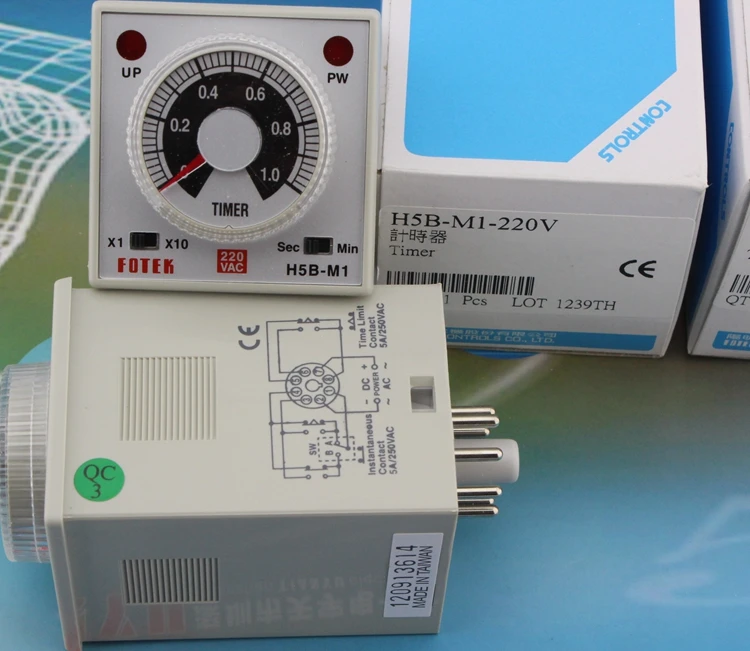Бесплатная доставка H5B-M1 H5B-M3 H5B-M6 таймер FOTEK 100% Новый оригинальный подлинный 24 В
