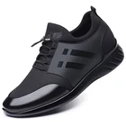 2022 мужские кроссовки высокого качества, 6 см, увеличивающие рост, в британском стиле, новые дышащие летние повседневные кроссовки, большие размеры, офисная обувь, мужская зимняя обувь