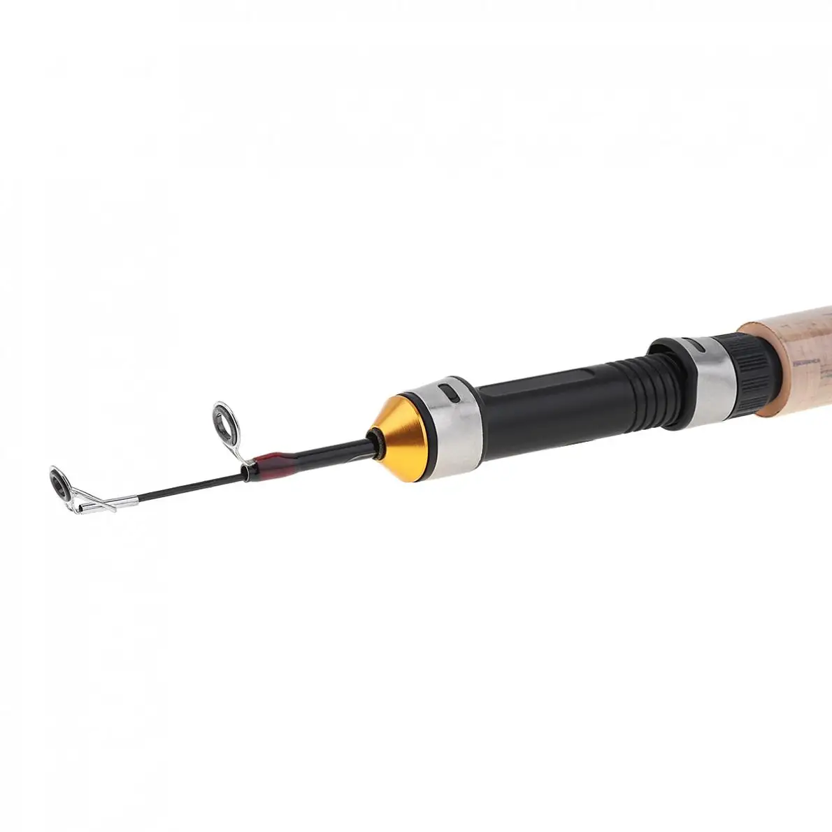 64 см портативный 3 секции из углеродного волокна телескопическая удочка