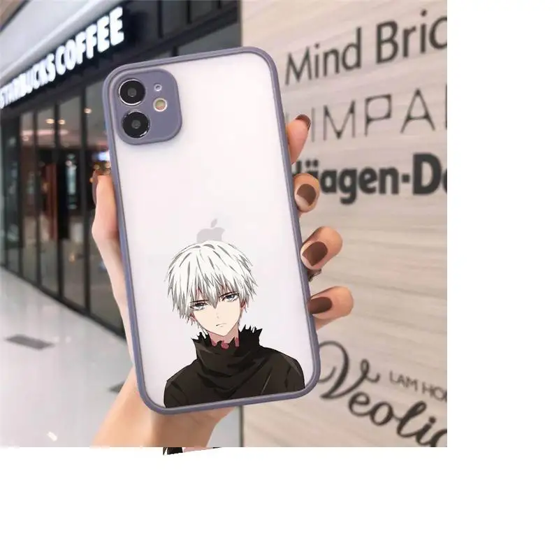 

Tokyo Ghoul Phone Cases Matte transparent For Gray iPhone 12 Mini 11 Pro XR XS Max 7 8 Plus X Back Cover