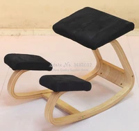 aoriginal ergonomic kneeling chair stool home office furniture ergonomic rocking wooden kneeling computer posture chair design