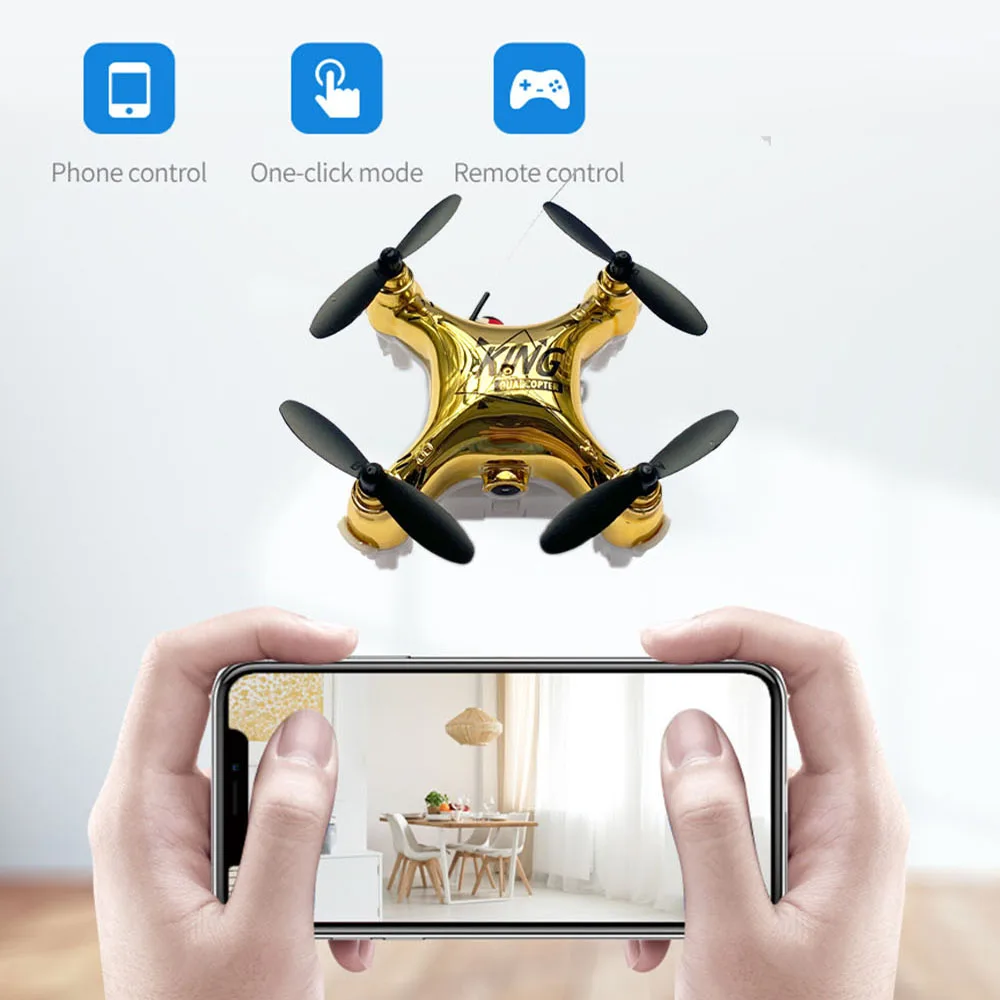 Mini 4K RC drone with Camera Foldable drones Altitude Hold Pocket Profesional Quadcopter Dron Gift Toys for boys