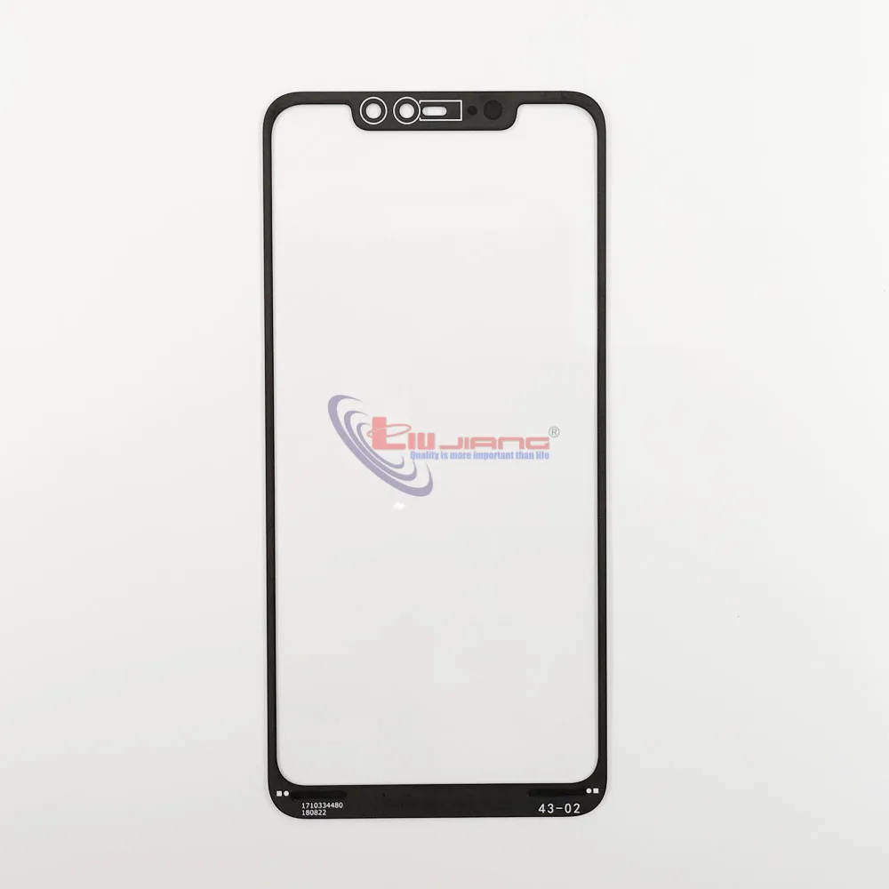 Сенсорная панель для XiaoMi Redmi Note 6 Pro фронтальная внешняя стеклянная линза