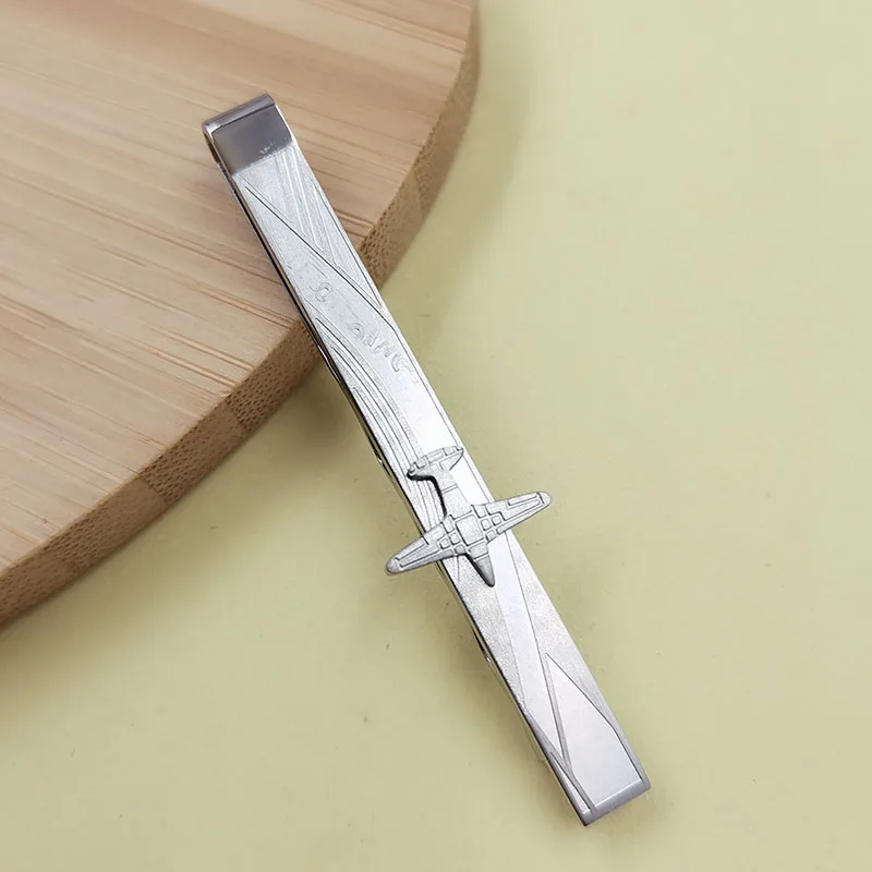 

Meisterstuck jewelry Men stainless steel airplane tie clip business simple formal le Petit Prince tie bar