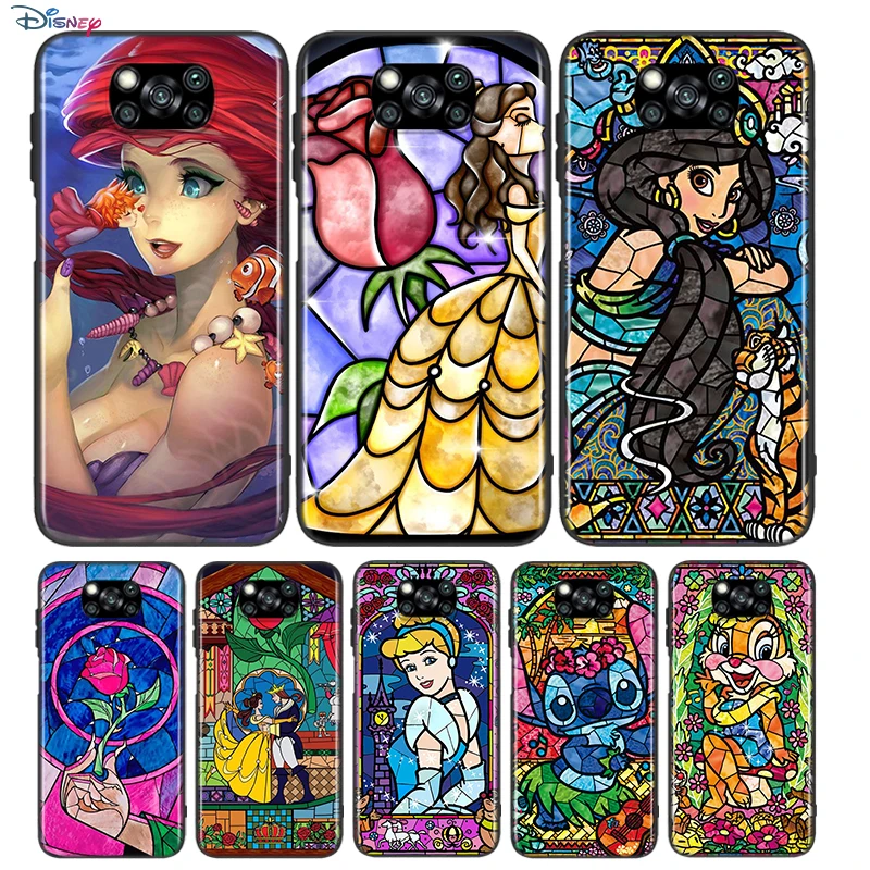 

Mosaic princess For Xiaomi Poco X3 NFC M2 X2 F2 F3 C3 M3 F1 Pro Mi Play Mix 3 A3 A2 A1 6 Lite Soft Phone Case