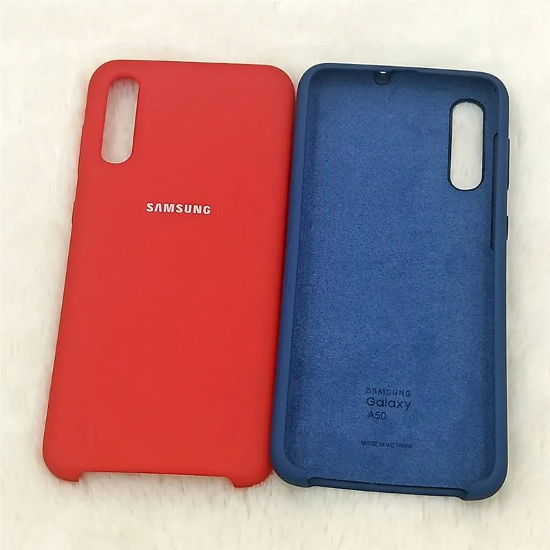 Оригинальный силиконовый чехол для Samsung Galaxy A50 2019 мягкий из ТПУ A50S A30S A505 A505F