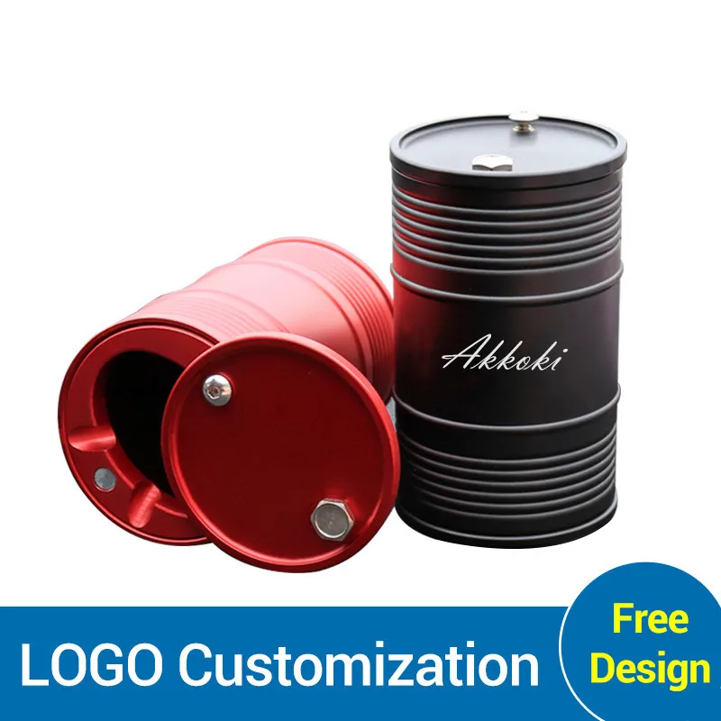 Пепельница автомобильная из алюминиевого сплава с вращающейся крышкой