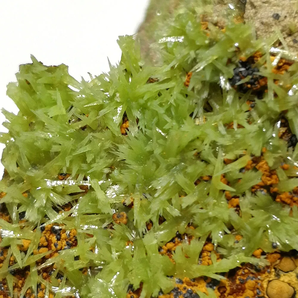 

84g B4-3 Natural Pyromorphite Mineral Specimens for Rare Collections From Guangxi Province China Free shipping