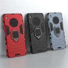 For Huawei Y9a Case Ring Holder Protective Case For Huawei Y5P Y8S Y6P Y7P Y8P Y9S Y7 Prime 2018 Phone Cover For Huawei Y9a