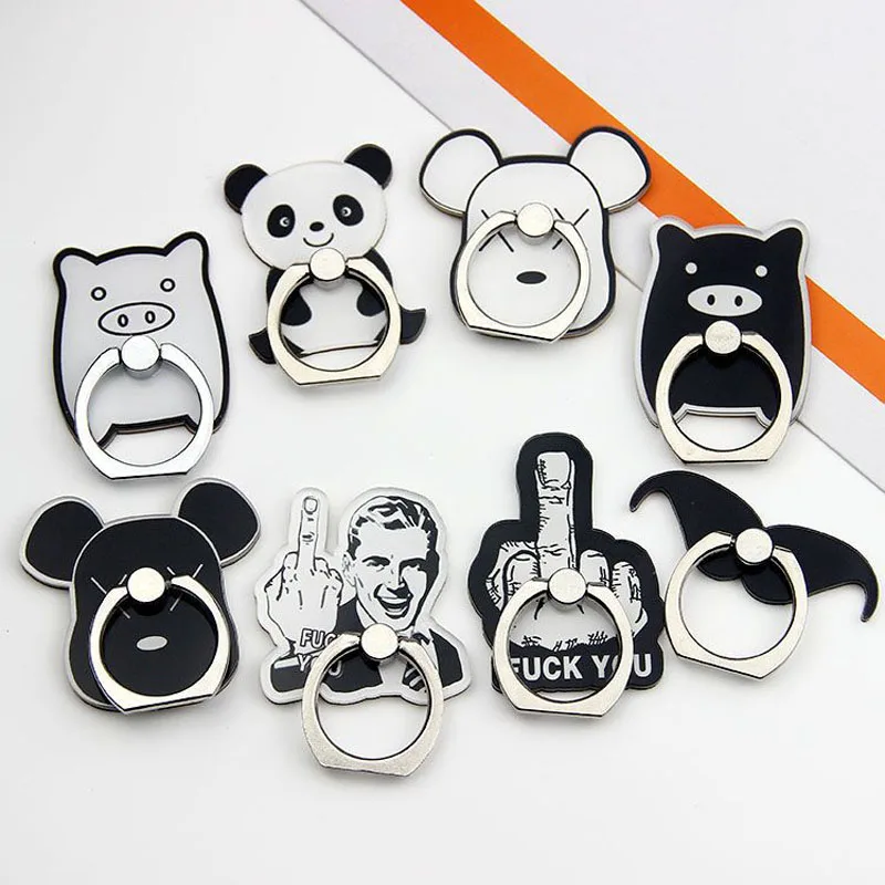 Универсальный держатель для мобильного телефона с мультяшным кольцом подставка