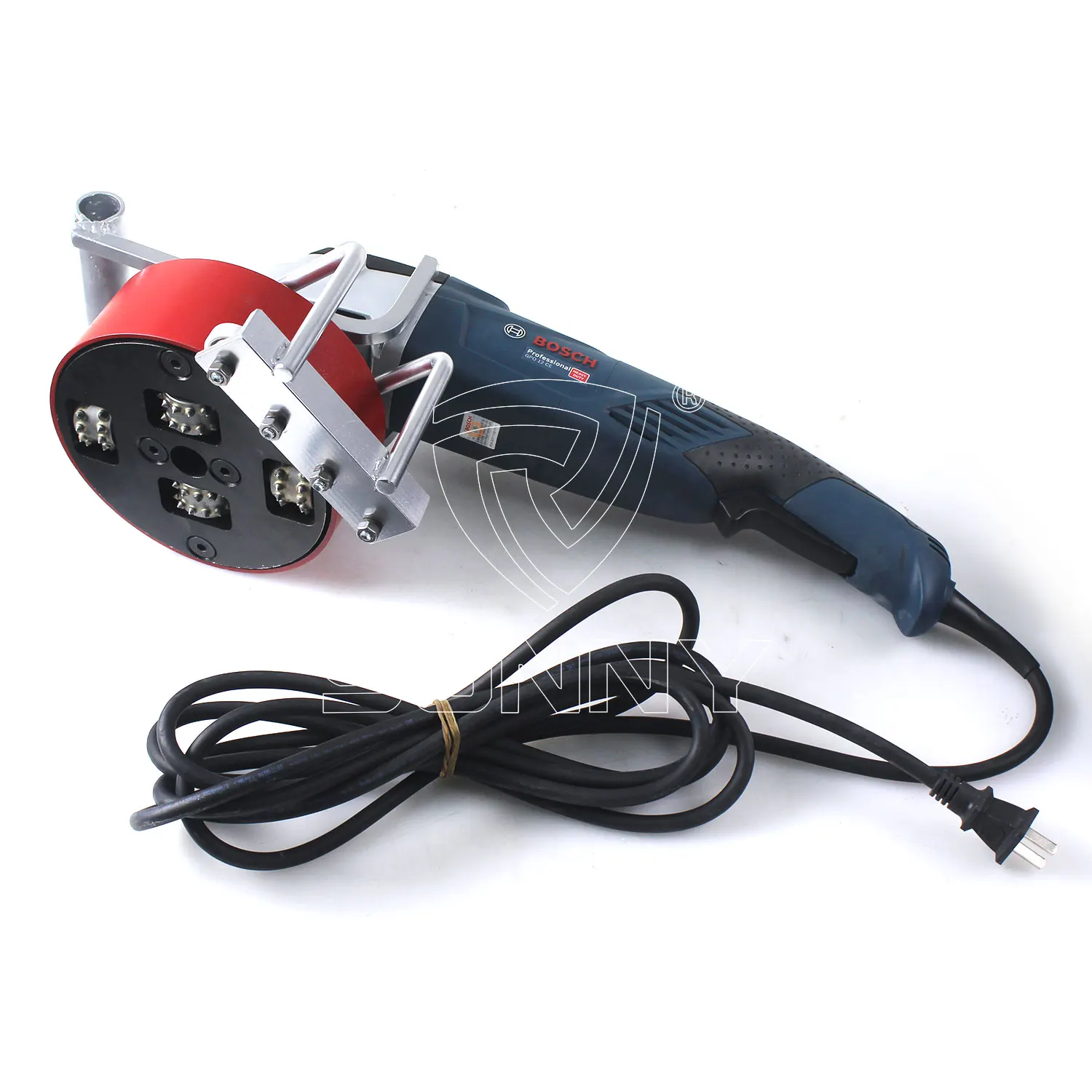 

Bush hammer tools electric handheld angle grinder with locator