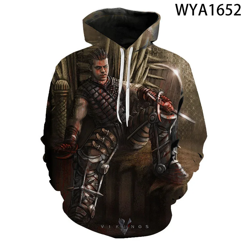 

3D Printed Hoodies Viking Men Women Children Fashion Pullover Long Sleeve Boy Girl Kids Sweatshirts Streetwear Casual Jacket
