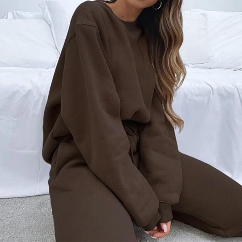 Женский комплект для фитнеса толстовки и спортивные штаны тренировочные костюмы