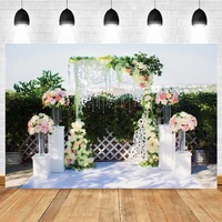 nitree wedding backdrop photocall flower wreath bloom floral birthday photography background photo studio photo zone