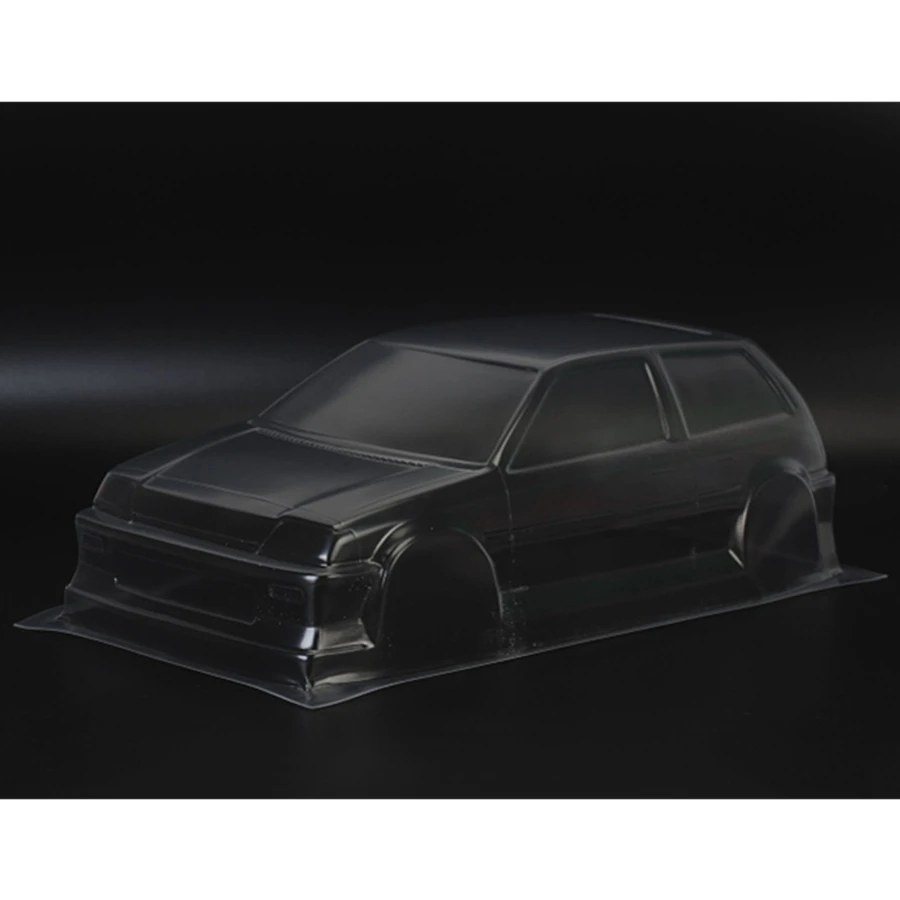Team C Honda Civic 3 III PC Прозрачный M Корпус Корпуса с наклейкой для 1/10 Rc Дрифт автомобиль